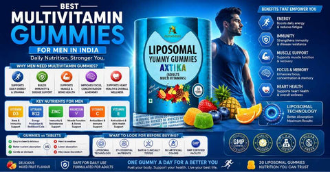 Best Multivitamin Gummies for Men in India