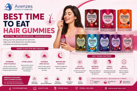 Best Time to Eat Hair Gummies 
