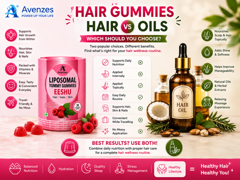 Hair Gummies vs Hair Oils: Which Should You Choose?