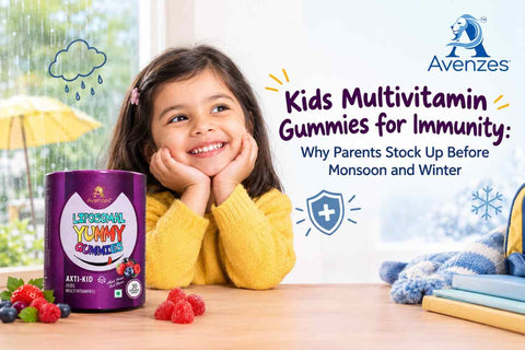 Kids Multivitamin Gummies for Immunity: Why Parents Stock Up Before Monsoon and Winter