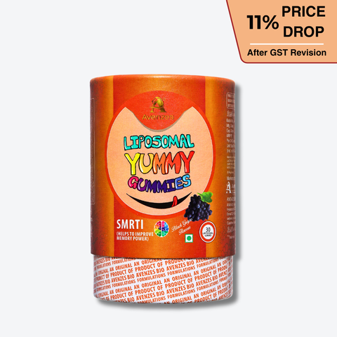Avenzes Liposomal Yummy Gummies SMRTI (Memory Booster)