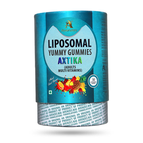 Avenzes Liposomal Yummy Gummies Axtika + Axtizz (Adults Multi vitamin + Sleep)