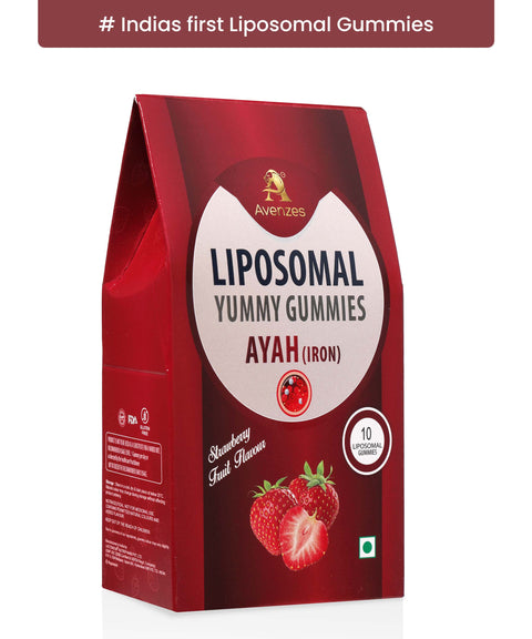 Avenzes Liposomal Yummy Gummies Ayah (Iron) - sample