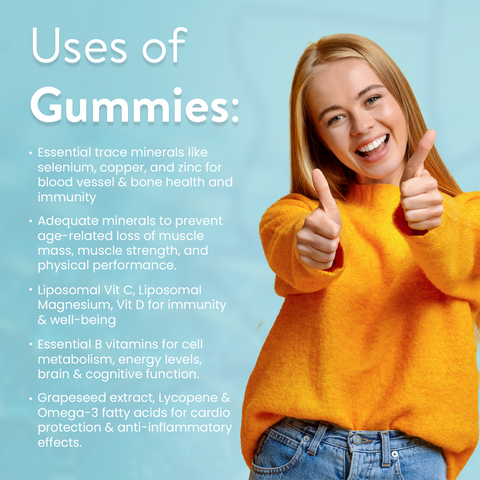 Avenzes Liposomal Yummy Gummies Axtika (Adults Multi-Vitamin) - sample