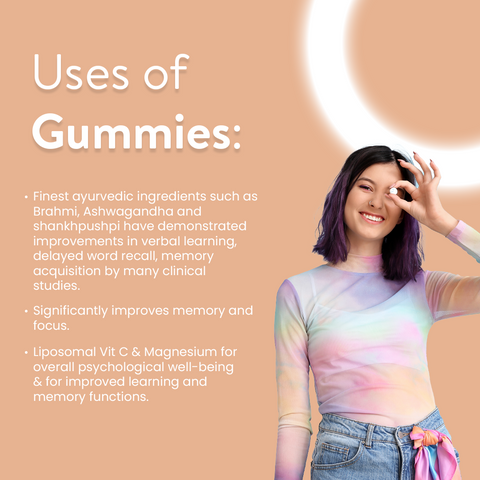 Avenzes Liposomal Yummy Gummies SMRTI (Memory Booster)- sample