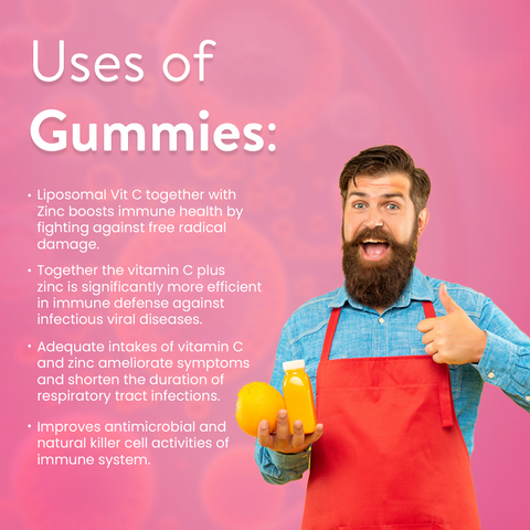 Avenzes Liposomal Yummy Gummies Anigma (Immunity Booster) - sample